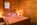 Ferienhaus 2: Schlafraum mit Doppelbett